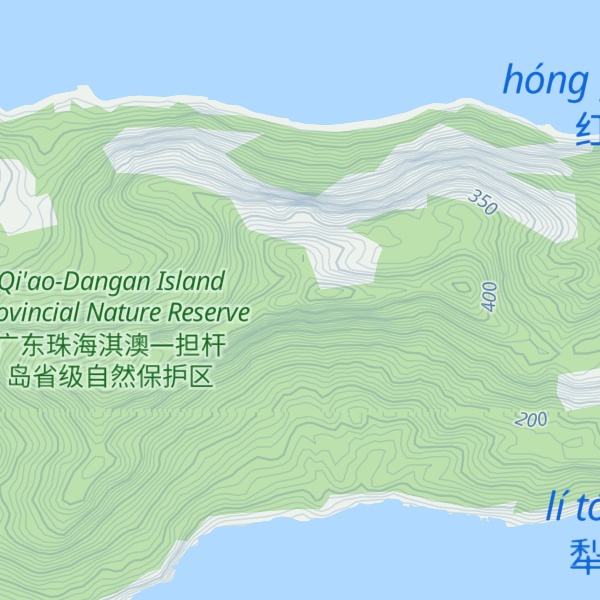 Map of Fènghuáng Shān