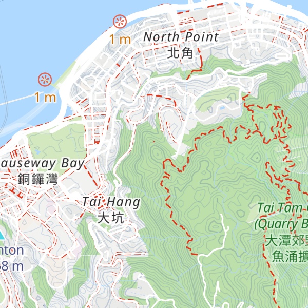 Map of Hung Heung Lo Fung