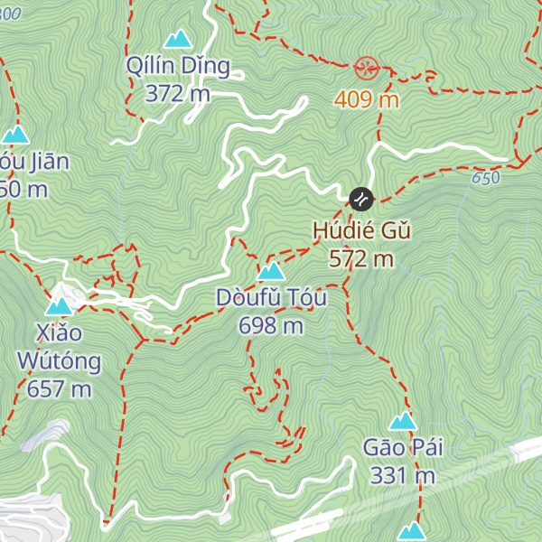 Map of Dòufǔ Tóu