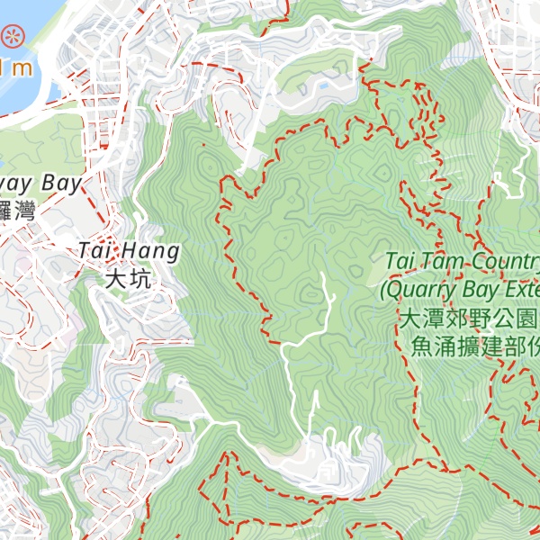 Map of Lin Fa Kung Hill