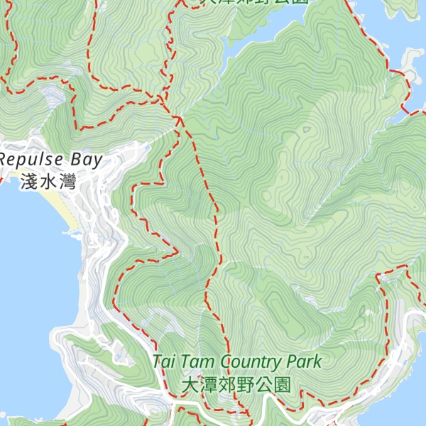 Map of The Twins North Peak