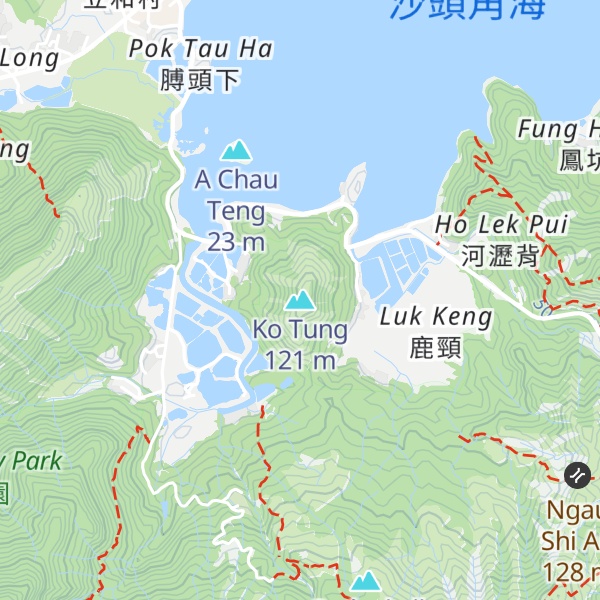 Map of Ko Tung