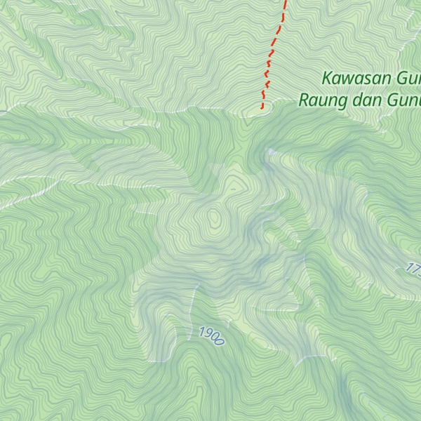 Map of Gunung Ranti