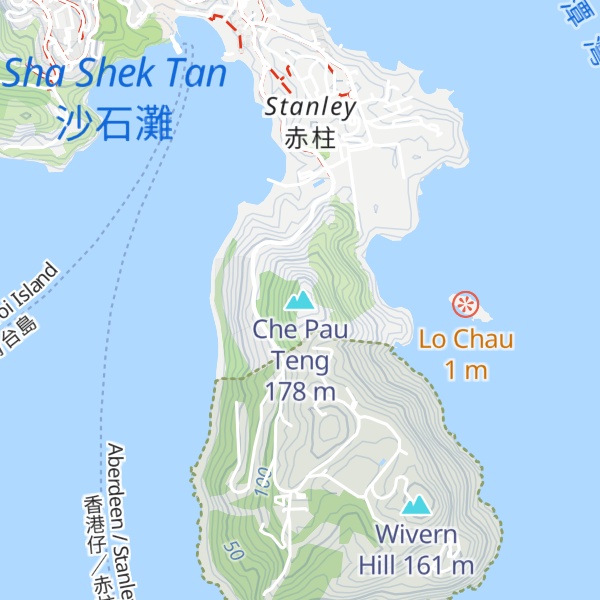 Map of Che Pau Teng
