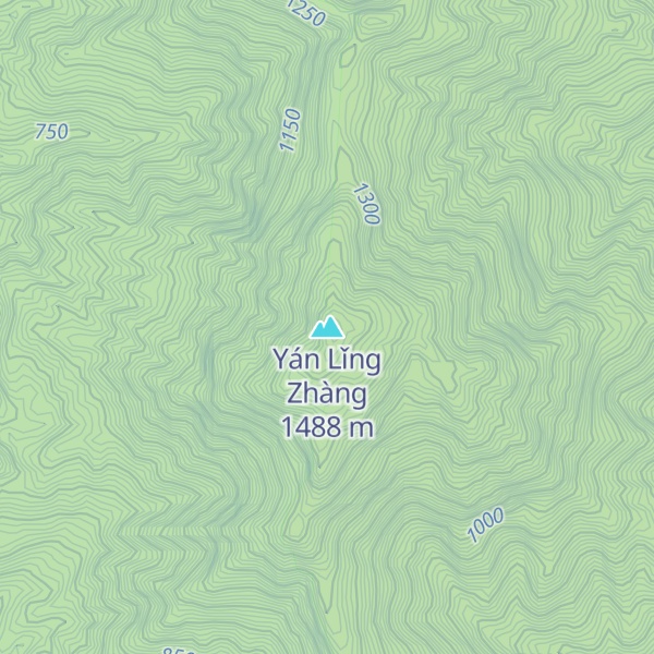 Map of Yán Lǐng Zhàng