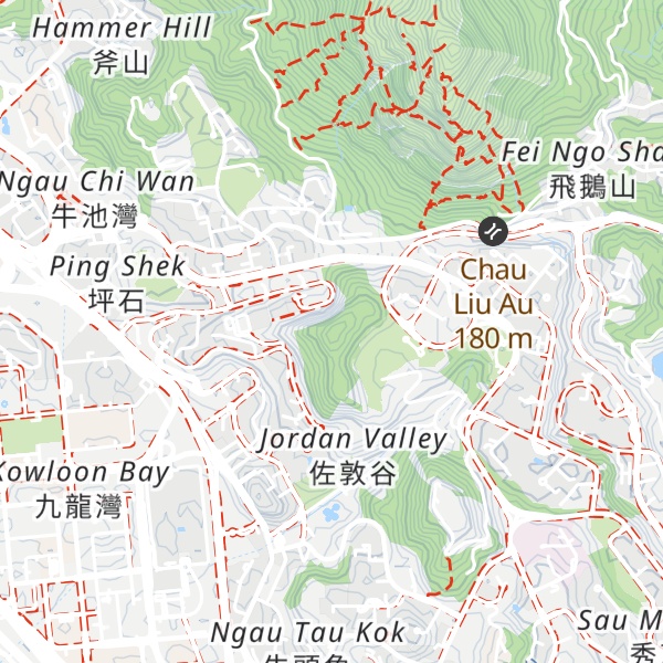 Map of Flat Hill