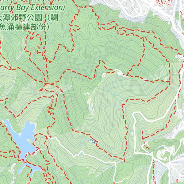 Map of Mount Parker