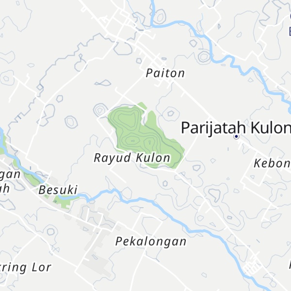 Map of Gumuk Rayud