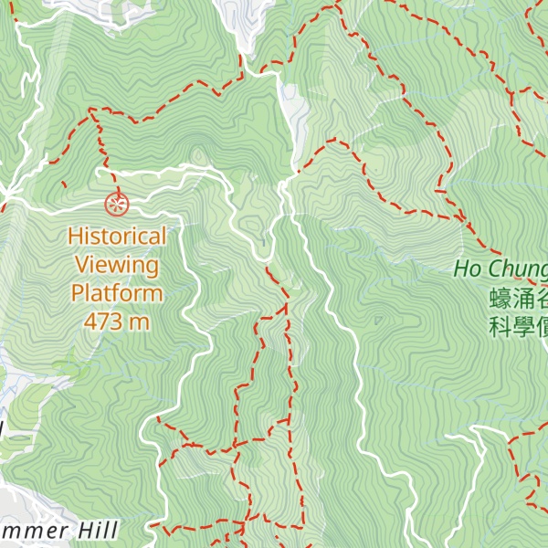 Map of Tung Shan
