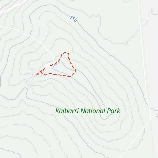 Map of Meanarra Hill