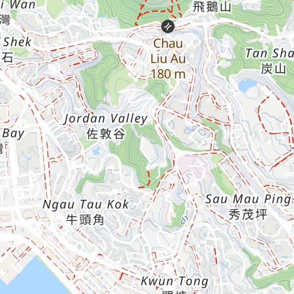Map of Shum Wan Shan