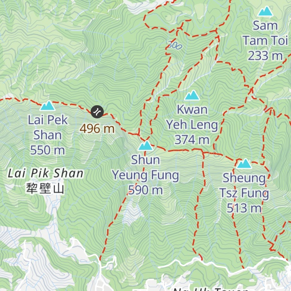 Map of Shun Yeung Fung