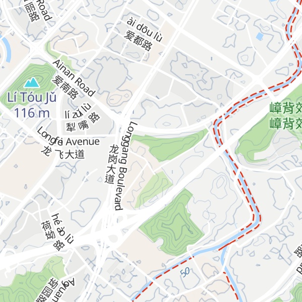Map of Shí Lóngtóu
