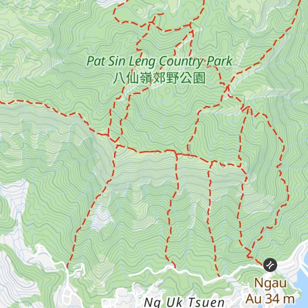 Map of Kao Lao Fung