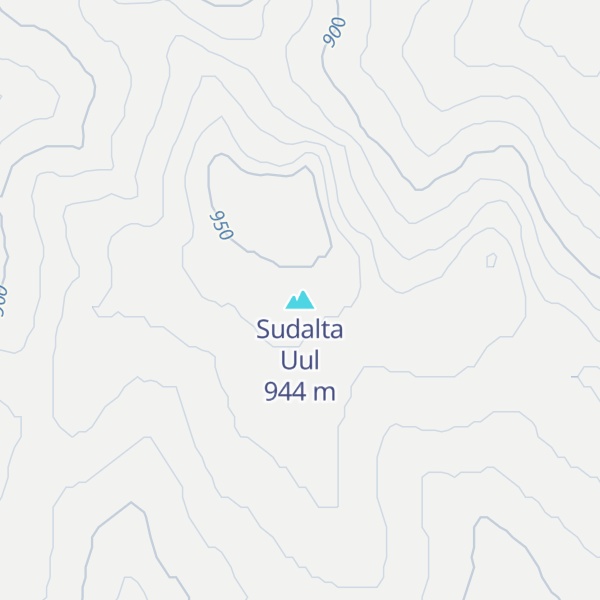 Map of Sudalta Uul