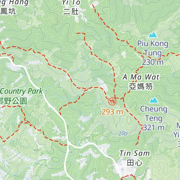 Map of Kam Lung Leng
