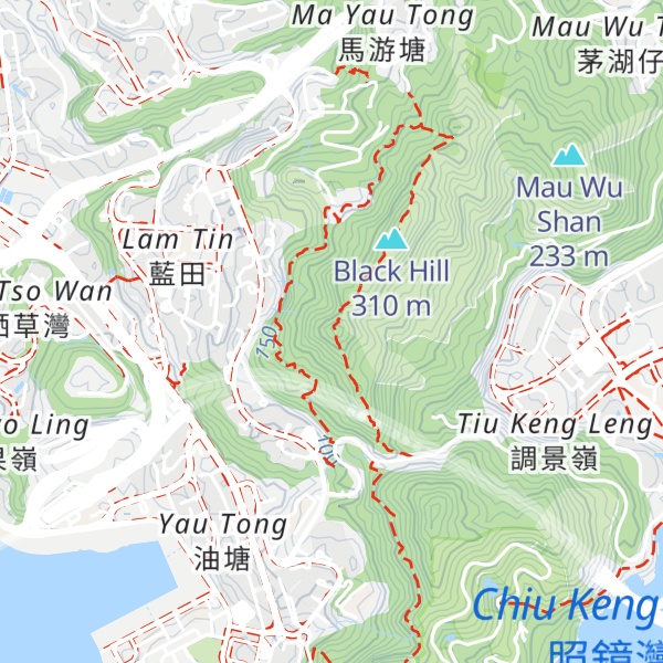 Map of Wai Kap Shek Leng