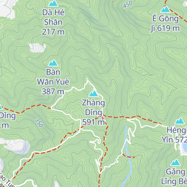 Map of Zhàng Dǐng