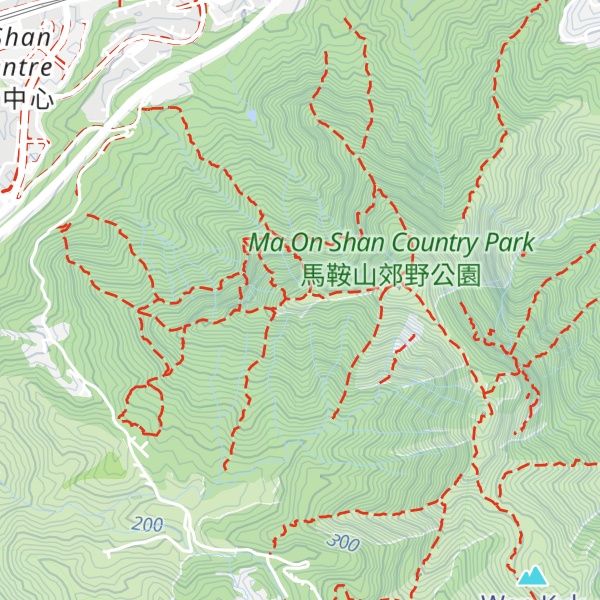 Map of Tiu Shau Ngam