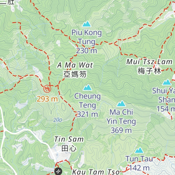 Map of Cheung Teng