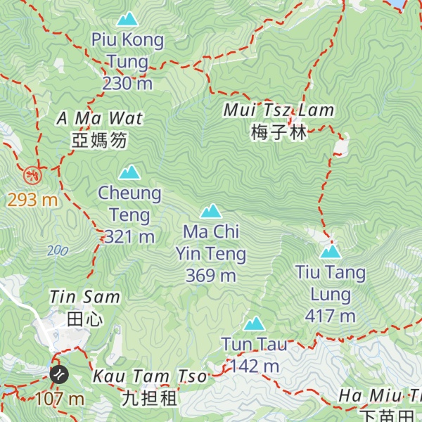 Map of Ma Chi Yin Teng
