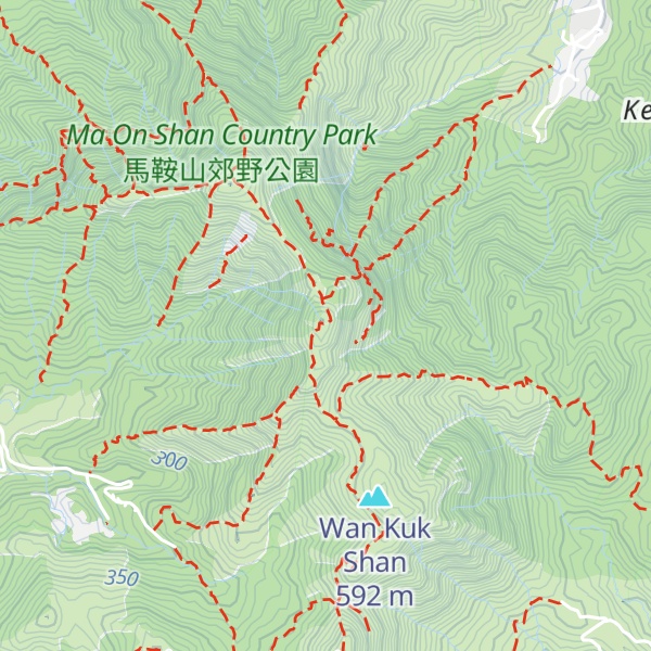 Map of Ma On Shan