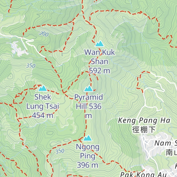 Map of Pyramid Hill