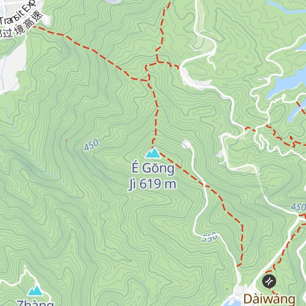 Map of É Gōng Jì