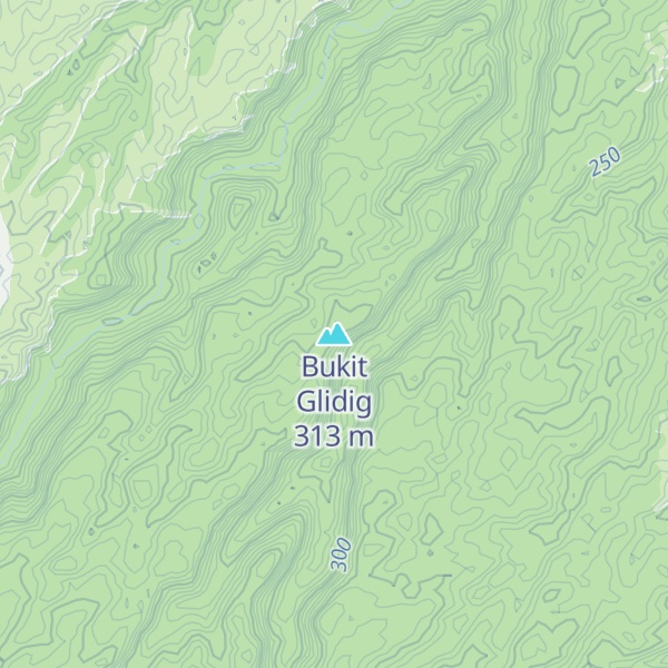 Map of Bukit Glidig