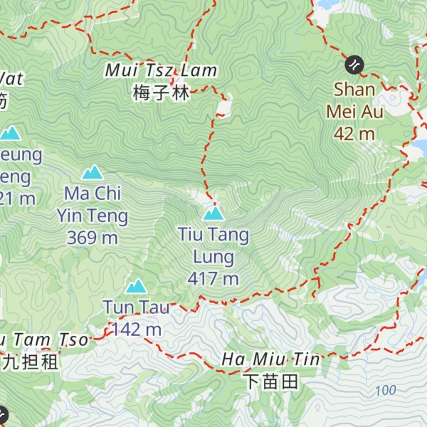 Map of Tiu Tang Lung