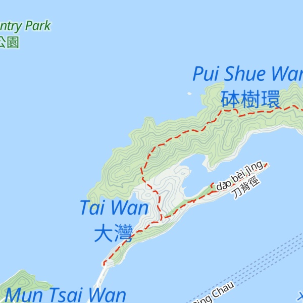 Map of Cheung Pai Tun