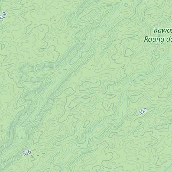 Map of Gunung Gundala