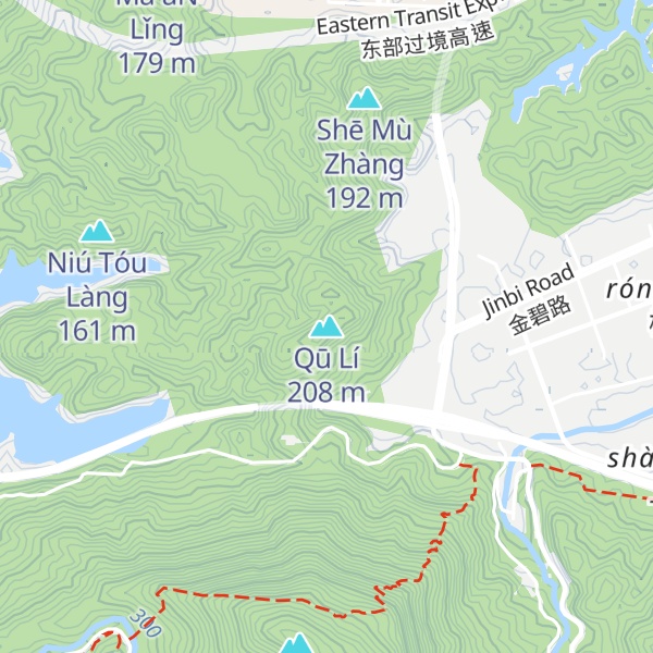 Map of Qū Lí