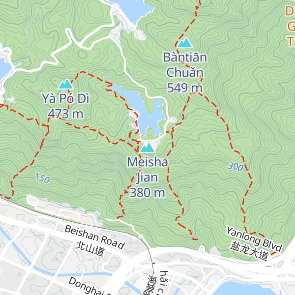 Map of Meisha Jian