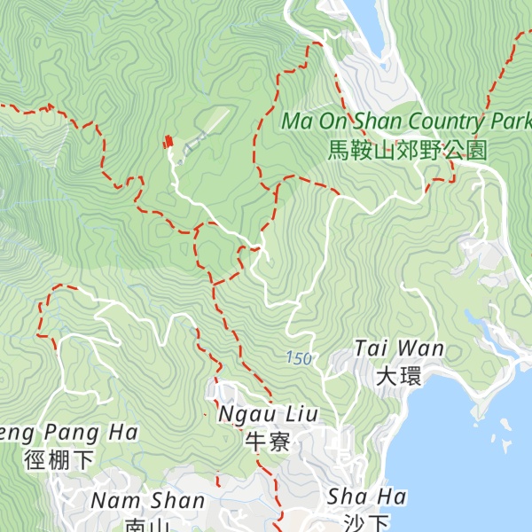 Map of Muk Min Shan