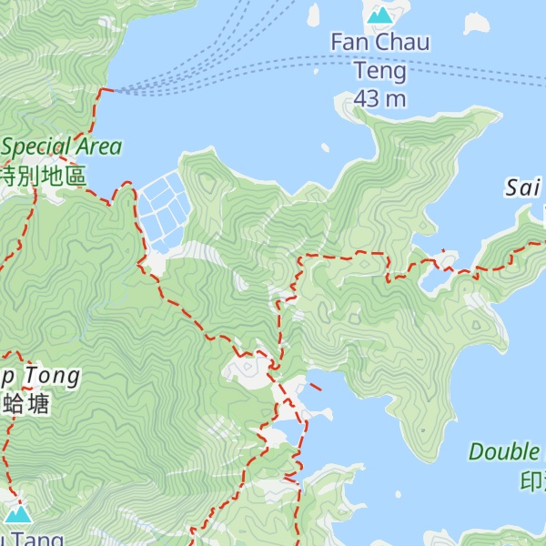 Map of Ngau Shi Wu Shan