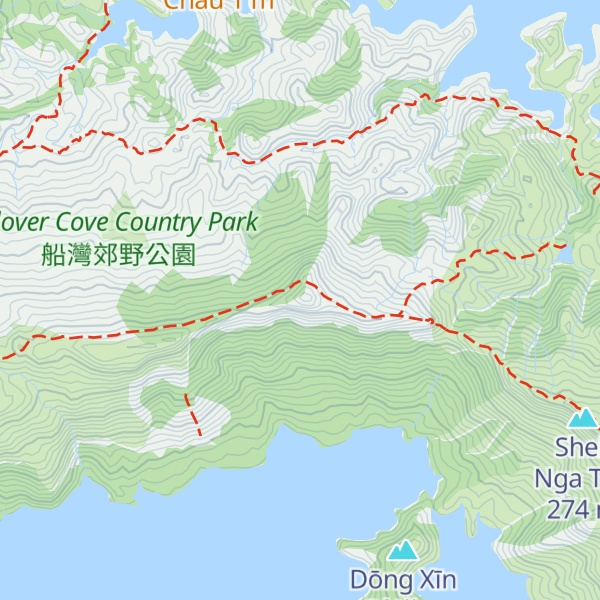 Map of Mount Newland