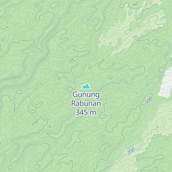 Map of Gunung Rabunan