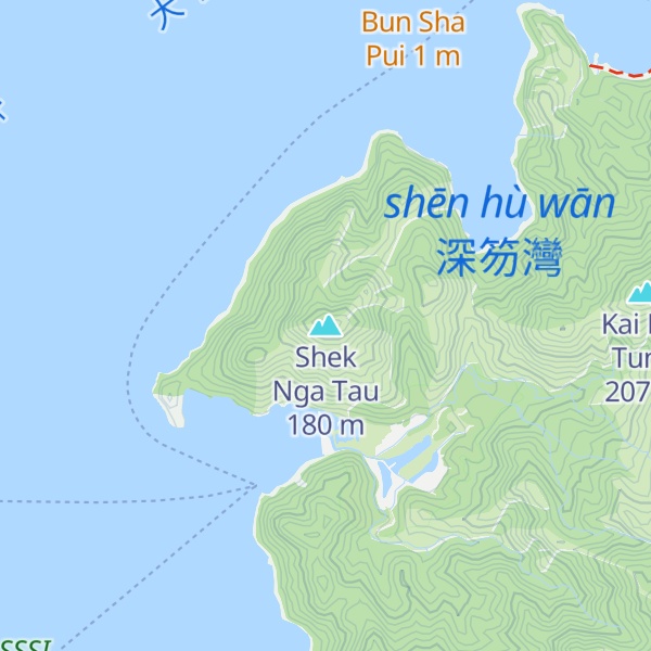 Map of Shek Nga Tau