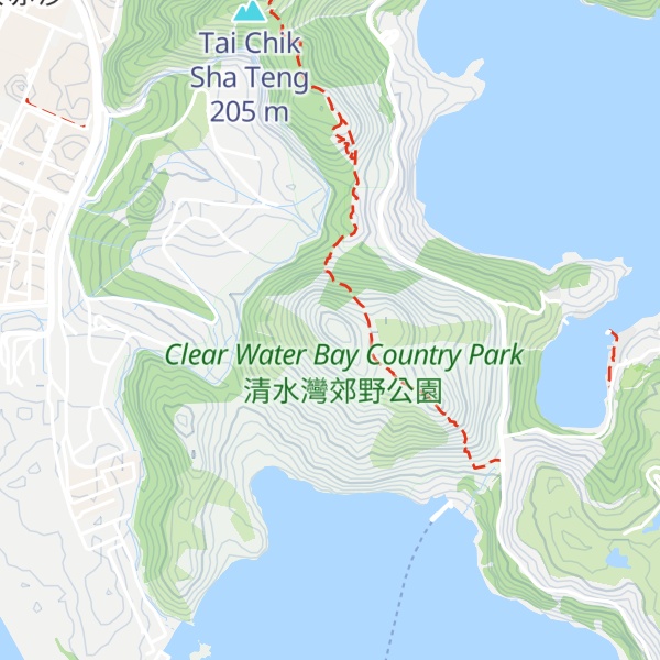 Map of Tin Ha Shan