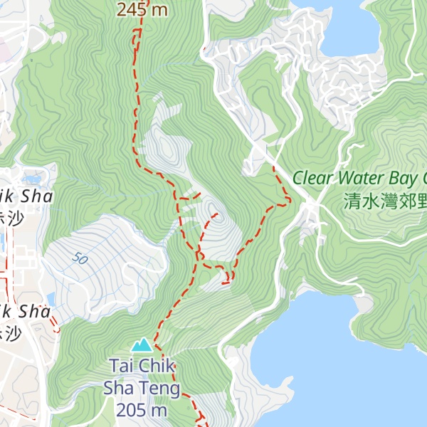 Map of High Junk Peak