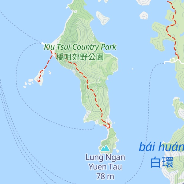 Map of Hak Shan Teng