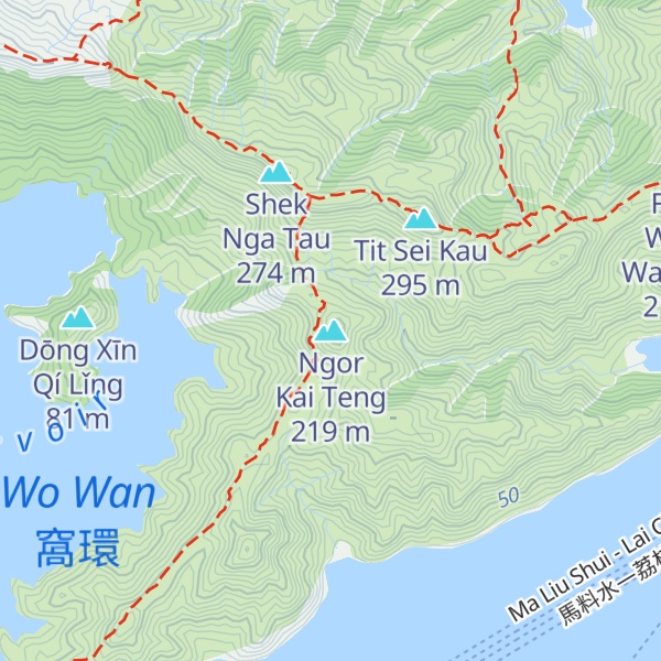 Map of Ngor Kai Teng