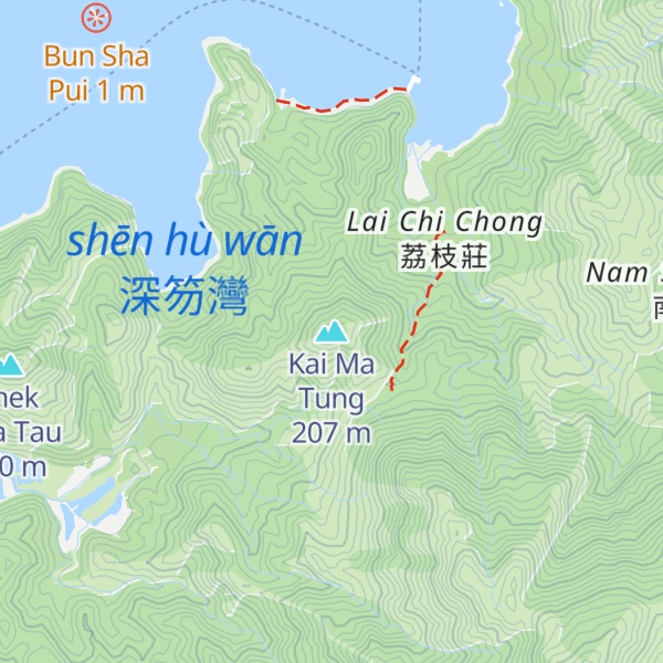 Map of Kai Ma Tung