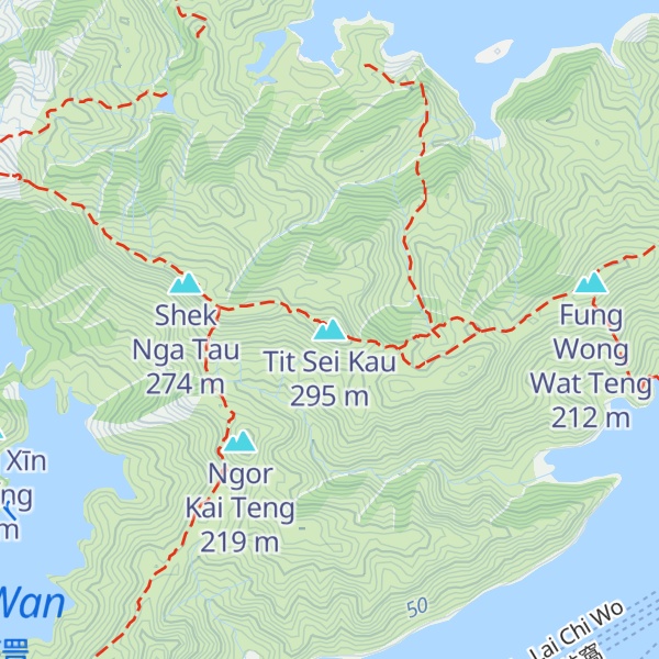 Map of Tit Sei Kau
