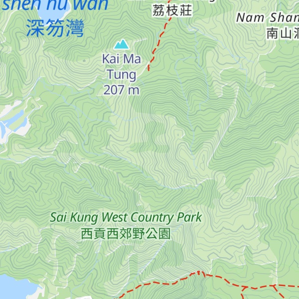 Map of Yā Cǎo Dòng
