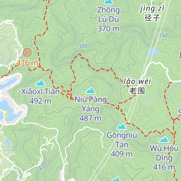 Map of Niú Pàng Yáng