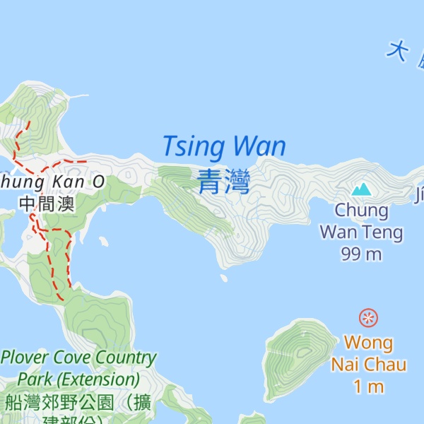 Map of Kai Kung Leng