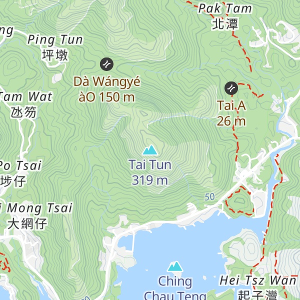 Map of Tai Tun