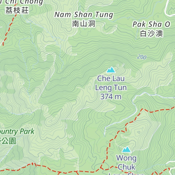 Map of Tai Shan Tung